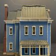 IMG_E2448.jpg HO SCALE SECOND EMPIRE VICTORIAN HOUSE "THE SUMMERSET HOUSE"