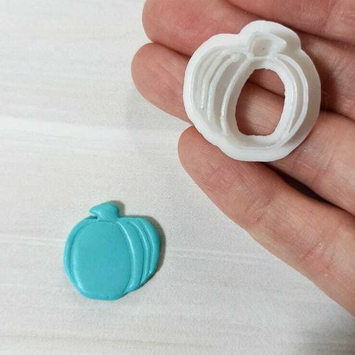 POLYMER CLAY CUTTERS PUMPKIN, POLYMER CLAY CUTTERS PUMPKIN 3D model