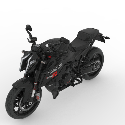 BRABUS 1300 R 2022 Luxury Naked Motorcycle – Detailed Miniature Model for Display & Easy Printing