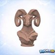 jpg_frame_18.jpg Powerful Black Stone Ram Bust – RDW3D-H2YIJ
