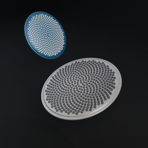 Phyllotaxis coaster (100 mm)
