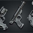 1.jpg 3D Gun Kitbash OBJ+BLENDFILES
