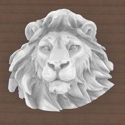 leone.jpg Fichier STL pinces lions pour lacets de chaussures・Design pour imprimante 3D à télécharger, AA3dWorks