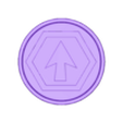 token_move-charge_hex_20mm.stl Markierungsstein bewegen/aufladen