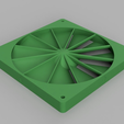 FanBooster_V3_140x15mm_12_blades.png 140mm Fan Static Pressure Booster 10/15/20mm