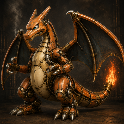 dracaufeu meca