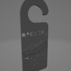 Screenshot-2022-10-28-160641.png STL file Sad boy door tag・3D printing design to download