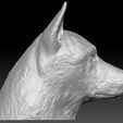 12.jpg German Shepherd head for 3D printing