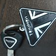 Triumph-Logo-keychain-2.jpg Triumph Motorcycle Logo Keychain