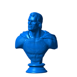 SUPERMAN-BUSTO.png Free STL file SUPERMAN BUST - BUST・3D print design to download