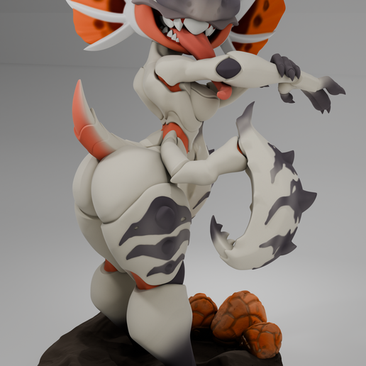 👧 Terminid Girl Statue (SFW Only)・ STL File for 3D printing・Cults