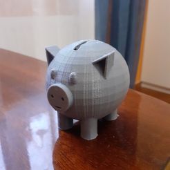 20210106_155212.jpg Free STL file piggy bank・3D printer design to download