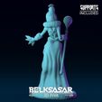 05.jpg Girl Frost Wizard Normal and Nude 3D print model