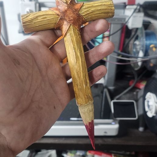 Cross vampire slayer stake