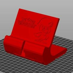 Screenshot-2022-11-17-092242.jpg Файл STL Pokemon Violet - Quaxly Switch Lite Dock・Шаблон для загрузки и 3D-печати