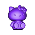 HELLO KITTY CANDLE.stl HELLO KITTY -  VELA / CANDLE