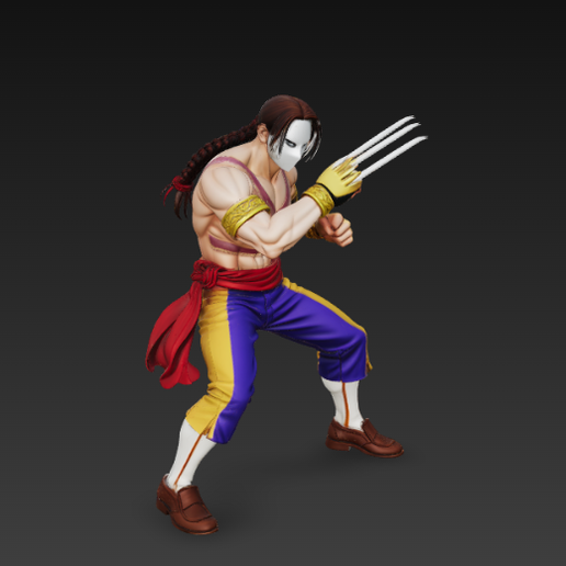 🕹️ Vega - Street Fighter・ STL File for 3D printing・Cults