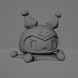 kuromi.jpg Cute Dark Bunny Ashtray – 3D Printable Model