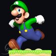 10.jpg Luigi STL 3D print figure