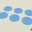 LP-Numeral-Tokens.png Low Profile 40mm Objective Tokens