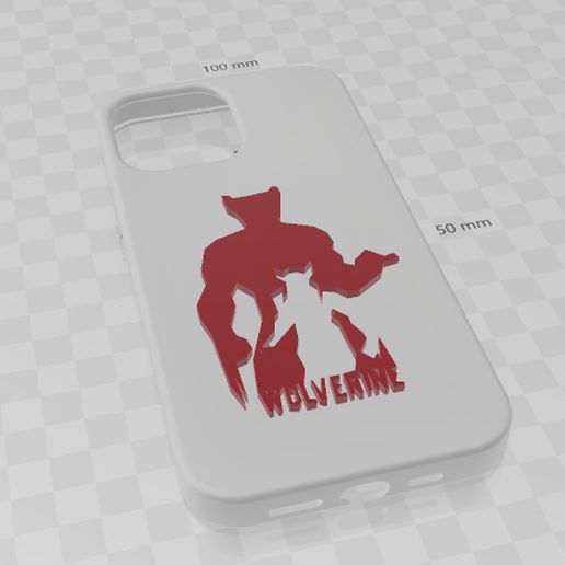 iPhone 13 Case Pro Max-Wolverine 3D model