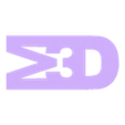 Floating face logo M3D.stl Schwebendes Gesicht