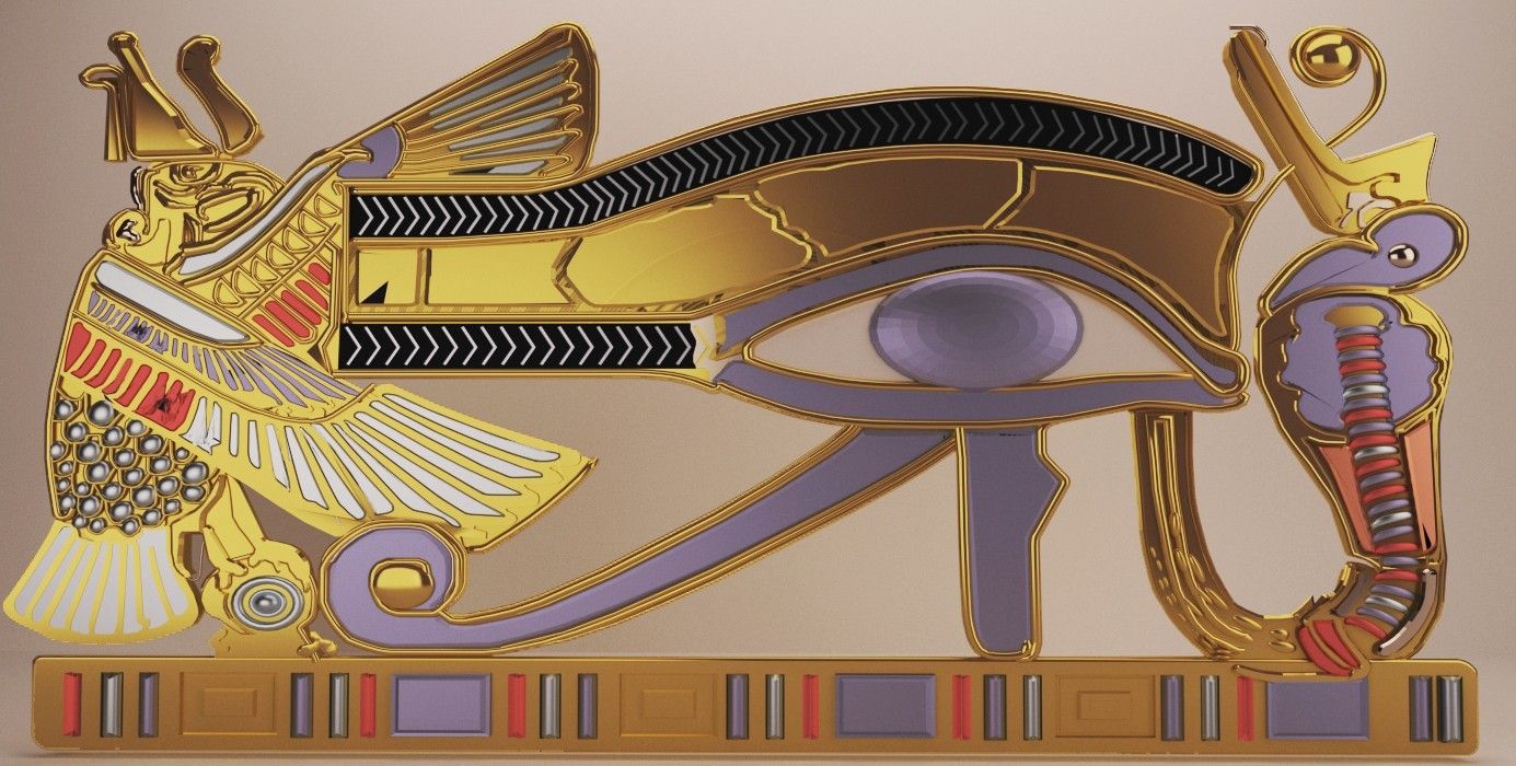 as.jpg Datei OBJ Ancient Egypt -Eye Of Horus・Design für 3D-Drucker zum herunterladen, baselrafat
