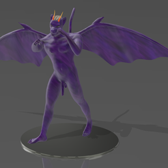 Fargur-Basis-04.png STL file Fargur - The Dragon Wolf・3D printer design to download
