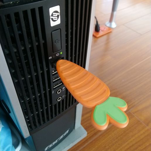 3.jpg STL file Bunny Cell phone holder + carrot usb holder・3D printable model to download, Crunchs