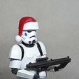 009.jpg Santa Head accessory for my Stormtrooper 1/12 articulated action figure