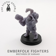 EMBERFOLK FIGHTERS BRETHREN OF KARAAD OBJ file Emberfolk Fighters・3D printable design to download
