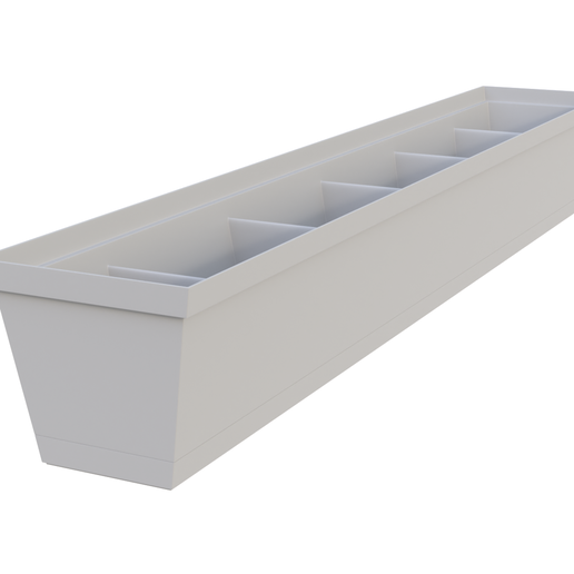 Flower pot 04 - 3D model önizlemesi