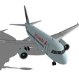 1.png Airplane Passenger Transport space Download Plane 3D model Vehicle Urban Car Wheels City Plane 9