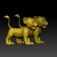lion2.jpg Cute lion - child of lion - toon lion - lion for game unity3d