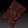 tibetanbuddhademon4.jpg Tibetan Buddha statue 3d model of relief