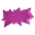 Random-Cookie-Cutters-1-render.png 90s Rugrats Cookie Cutter (Forward and Backward)