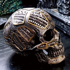 0ce78887-9a24-4158-b63b-499a336d7b8d.jpg Archivo OBJ SKULL CYBORG・Plan de impresora 3D para descargar