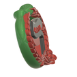 antifa-01-v18-02.png STL file Jewel Fashion fake nose septum hook FAKE NIPPLE PIERCING "Antifa-01" Female Male Septum Barbaella Non-Piercing Body Jewellery Bondage Weight afa-01 3d print cnc・3D print design to download