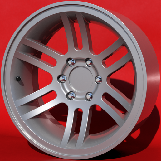 STL EXCLUSIVE OFF ROAD  WHEEL  6 / 5 / 4 SCREWS AND COVER