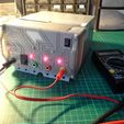 20140908_114148.jpg lab power supply 3.3v/5v/12v with power pc - alim d'atelier avec un alim de pc