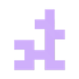 tile08.stl Rompecabezas fractal - Curva de Hilbert