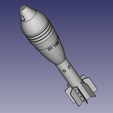 c1.png German 5cm HE Mortar Shell 1:1 Reenactment Replica Model