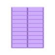 resistorboxv4_bottomLeft20190203-55-19fak52.stl Electro Box 16 (Box 10x2, Drawer 2x2)