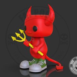 1.jpg STL file FreeBSD Beasty - Funko Pop Custom・3D printer design to download