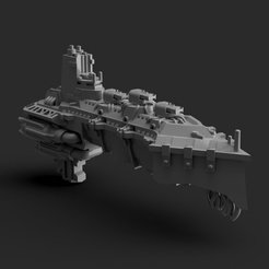 Cult_BFG-DTC-Eskorts.png STL file DarkTechno Cult - Waeponbattery Escort SUPPORTED・Model to download and 3D print
