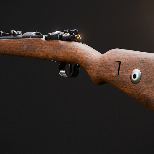 🔫 Mauser Kar98k - German WW2 Rifle・ STL File for 3D printing・Cults