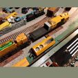 4SQ.jpg HO Scale LORAM RGS1 Rail Grinder Track Vacuum Maintenance of Way