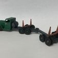 Back.jpeg HO Scale Logger Truck STLs - Optimized for FDM 3D Printing