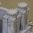 P1090489.jpg PRINTABLE ROMAN CASTLE - SMARTPHONE STAND CELL PHONE HOLDER WITH GEM HOLDING URNS