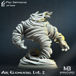 Air_LvL2.png Fichier 3D Air Elemental - LvL 2・Design pour imprimante 3D à télécharger